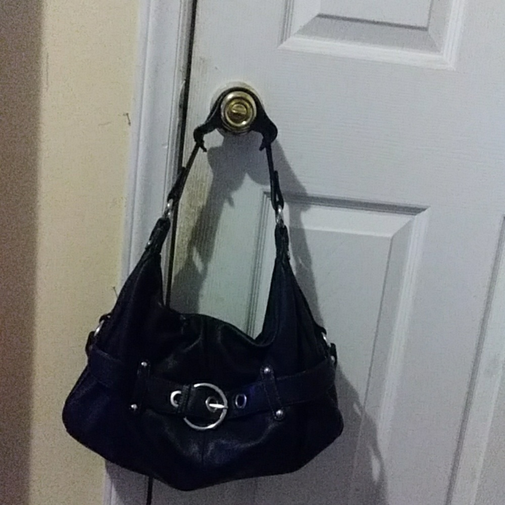 Beautiful ana bag large black inside